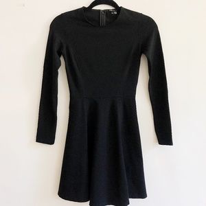 Theory Fitted Long Sleeve Dress